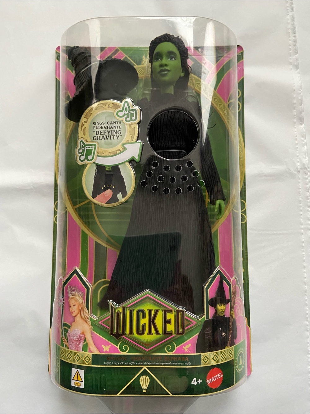 Mattel Wicked Barbie Singing Elphaba Doll